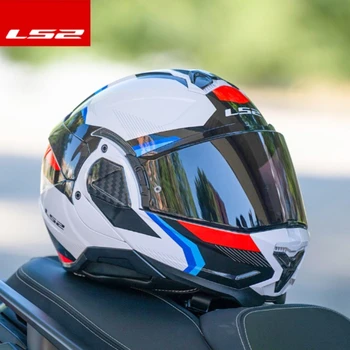 Upgrade LS2 FF910 Motorradhelm 180 ° Klapphelme mit ECE2206-Zertifizierung Ls2 Casco Moto FF910 ADVANT