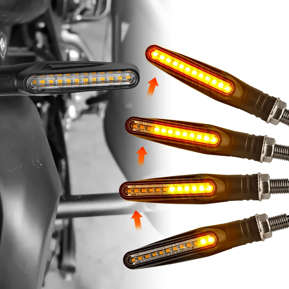 Motorrad Blinker Lichter Universal LED Motorrad Blinker Tagfahrlicht Wasserdichte 12V Motorrad Lichter