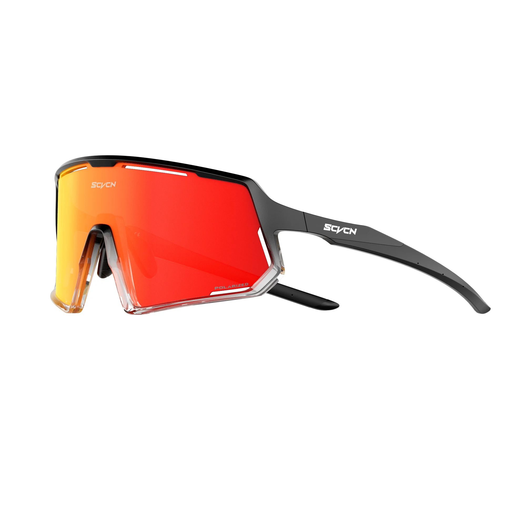 SCVCN Polarisierte Fahrradbrille Outdoor Angeln Sonnenbrille Sport Laufen Wandern Drive Sonnenbrille MTB