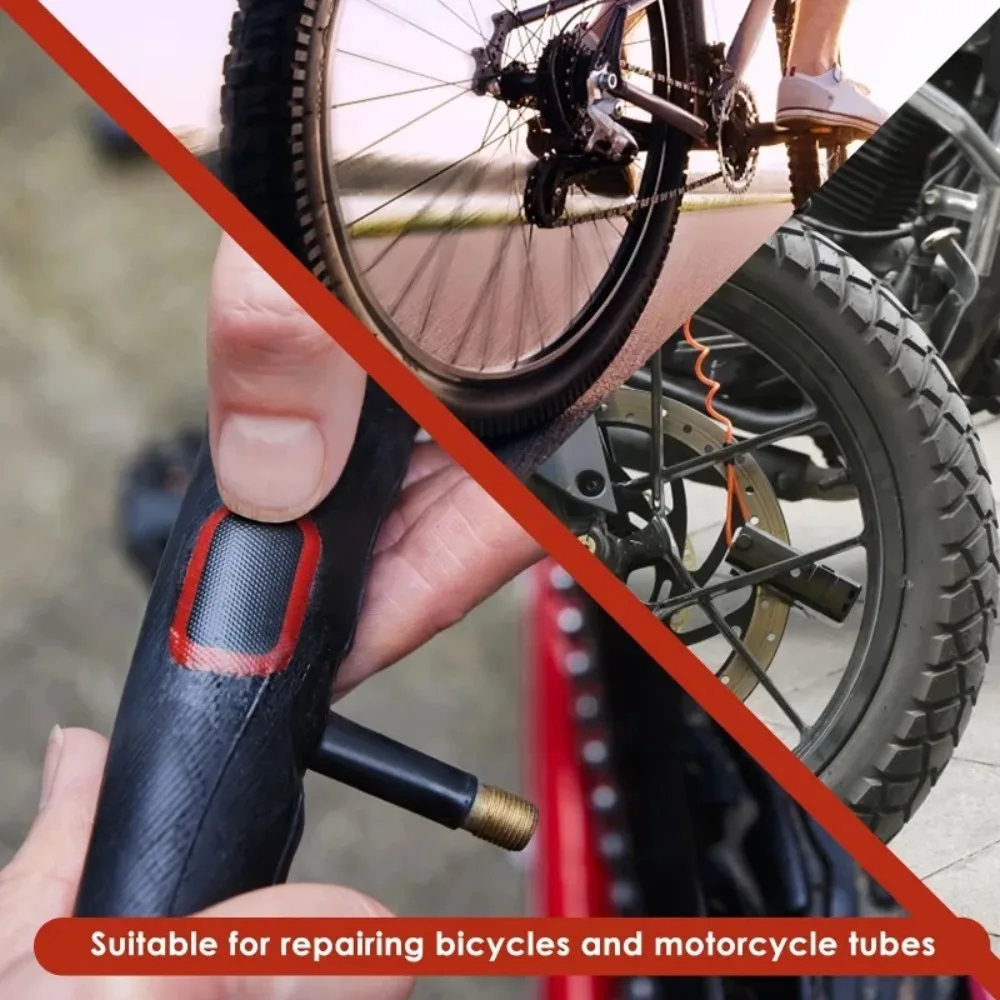 Professionelles Fahrrad-Schlauch-Reparaturset Vulkanisierende Flicken – Image 5