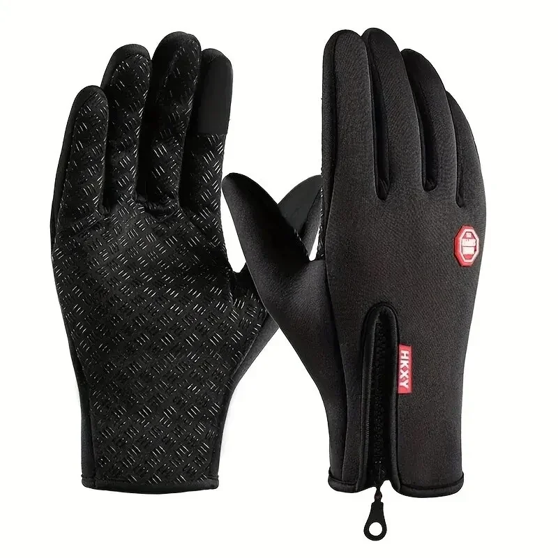 Winter-Motorradhandschuhe mit Touchscreen-Funktion, thermisch, für Outdoor-Aktivitäten, Radfahren, Autofahren