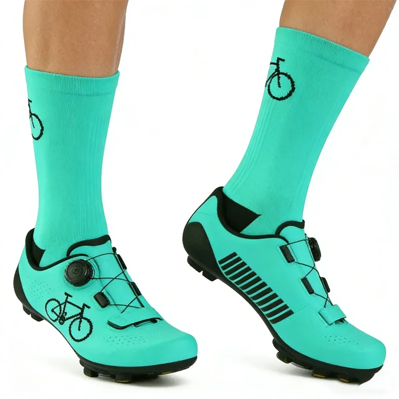 Professionelle Radsocken, MTB-Fahrradsocken, atmungsaktive, schnell – Image 4