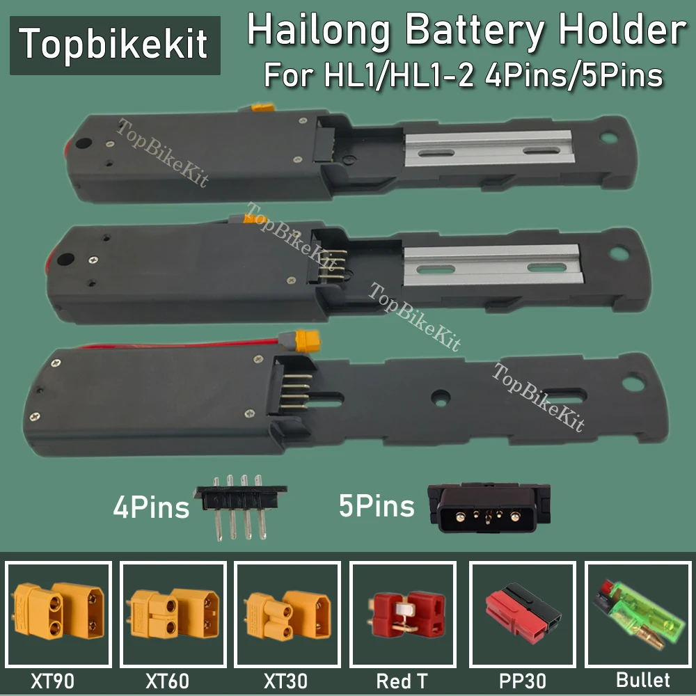 Ebike Hailong Batteriehalter Träger 4P/5P Stecker/Super 73 Batterie – Bild 3