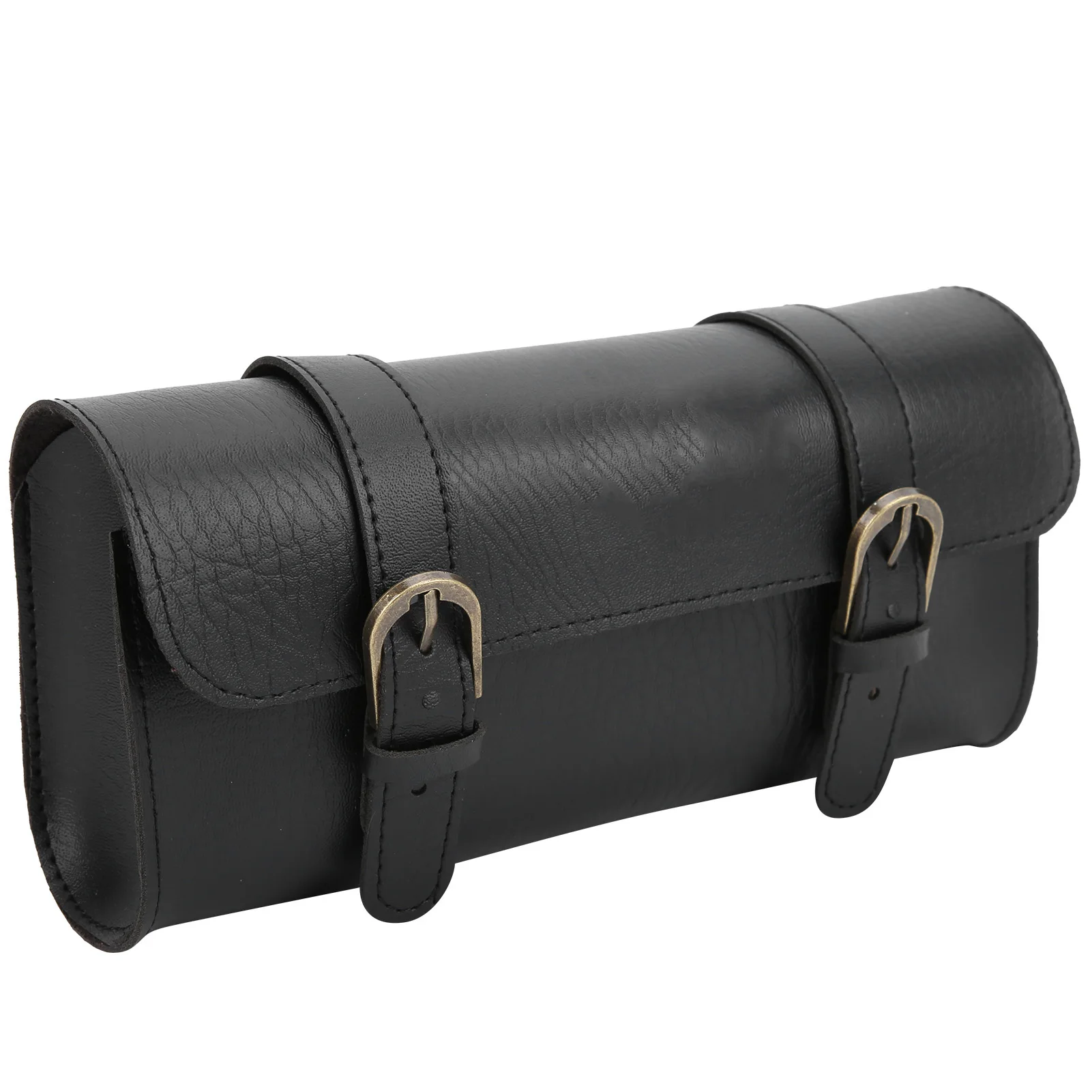 Vintage Fahrradtasche Modische PU-Leder Fahrradsatteltasche – Bild 6