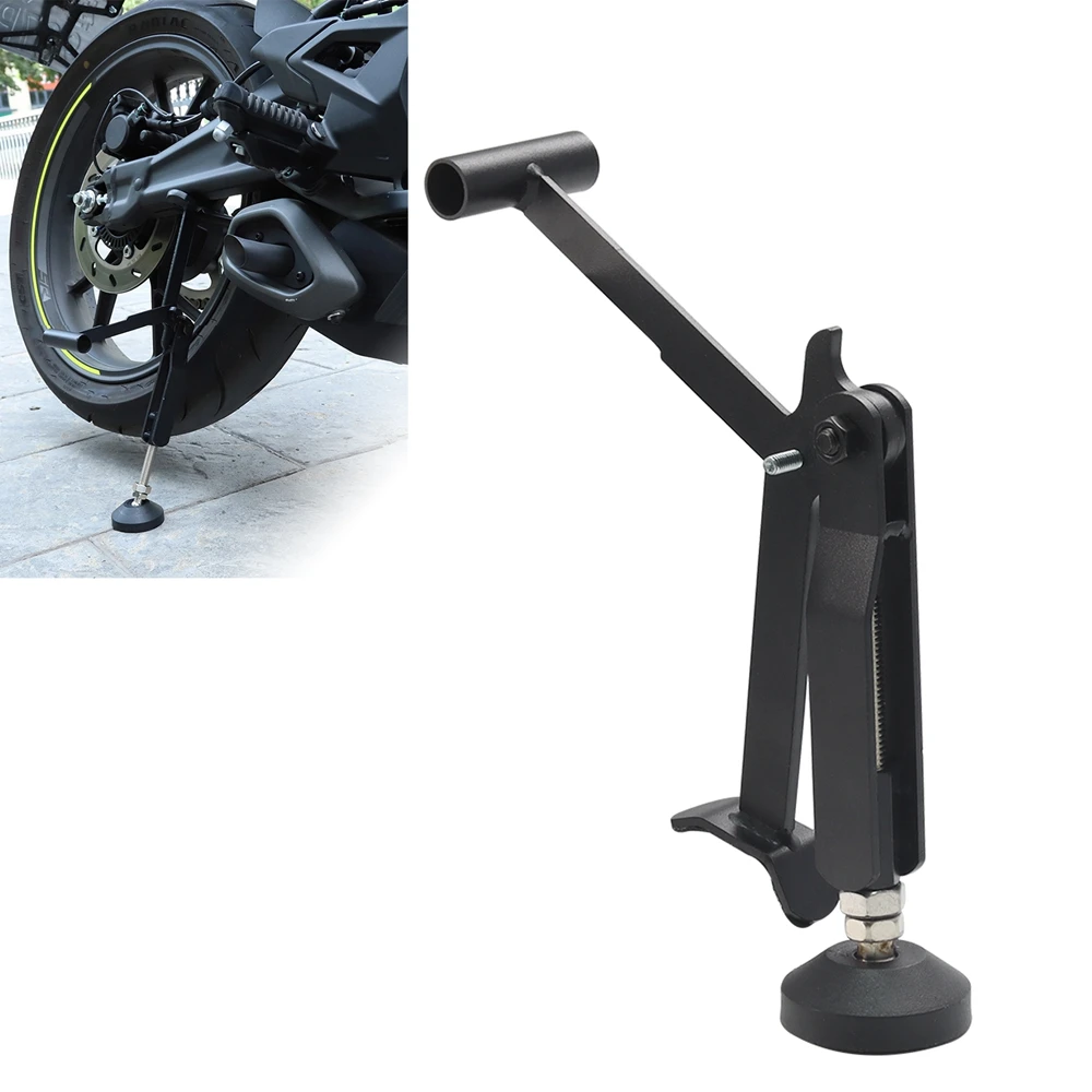 Motorrad-Radständer, der die Arbeit erleichtert, universeller Radheber, Seitenstütze, Schwingenheber, Rahmen