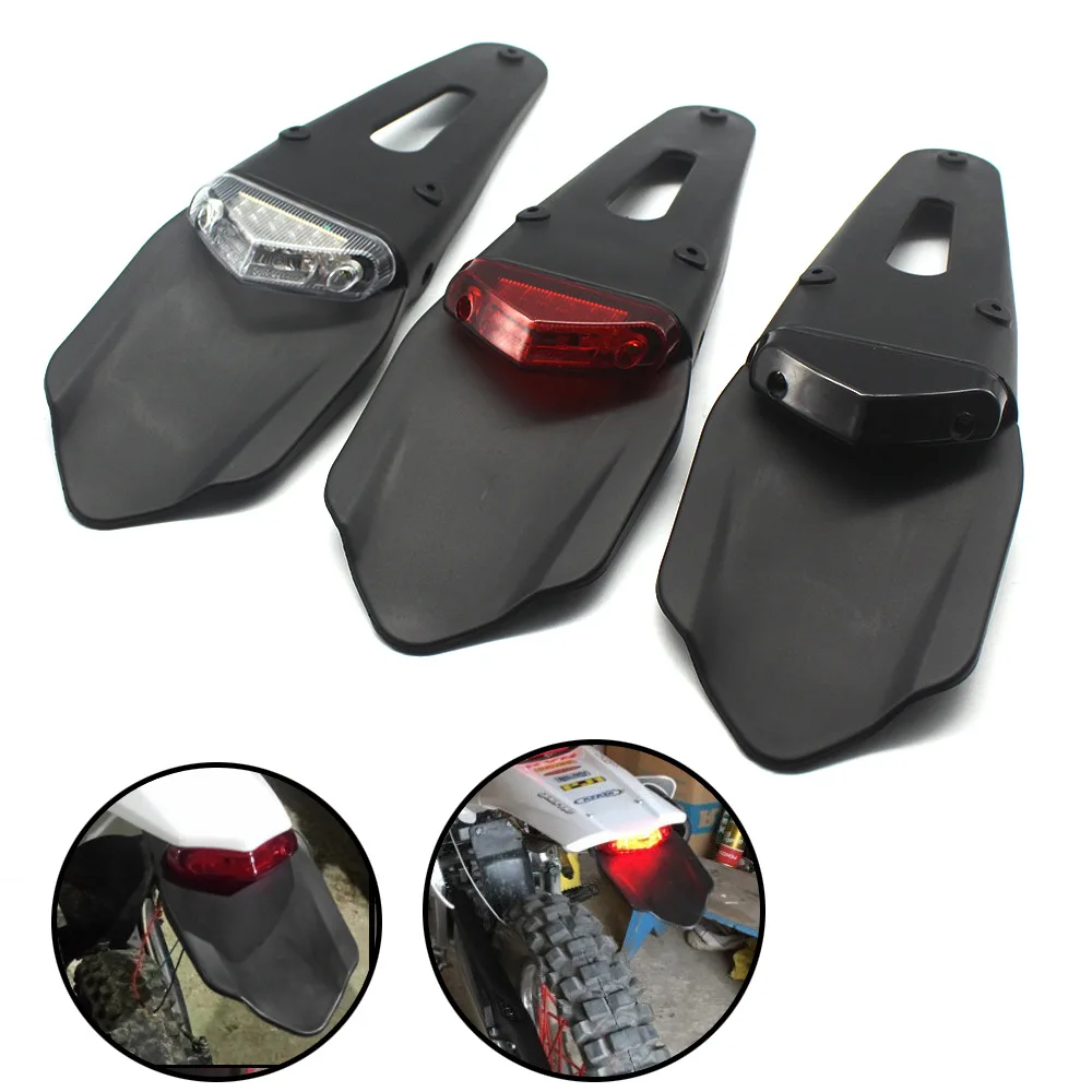 Motorrad LED Rücklicht Hinten Fender Stop Brems Warnung Lampe – Bild 4
