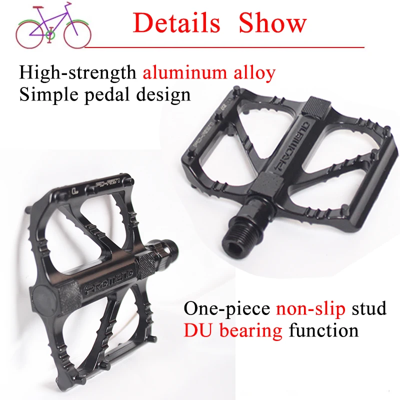 Promend fahrrad pedale rutsch fest du lager mtb pedal ultraleichtes – Image 5