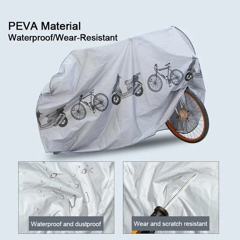Fahrradabdeckung, Motorrad-Regenabdeckung, wasserdicht, staubdicht – Bild 2