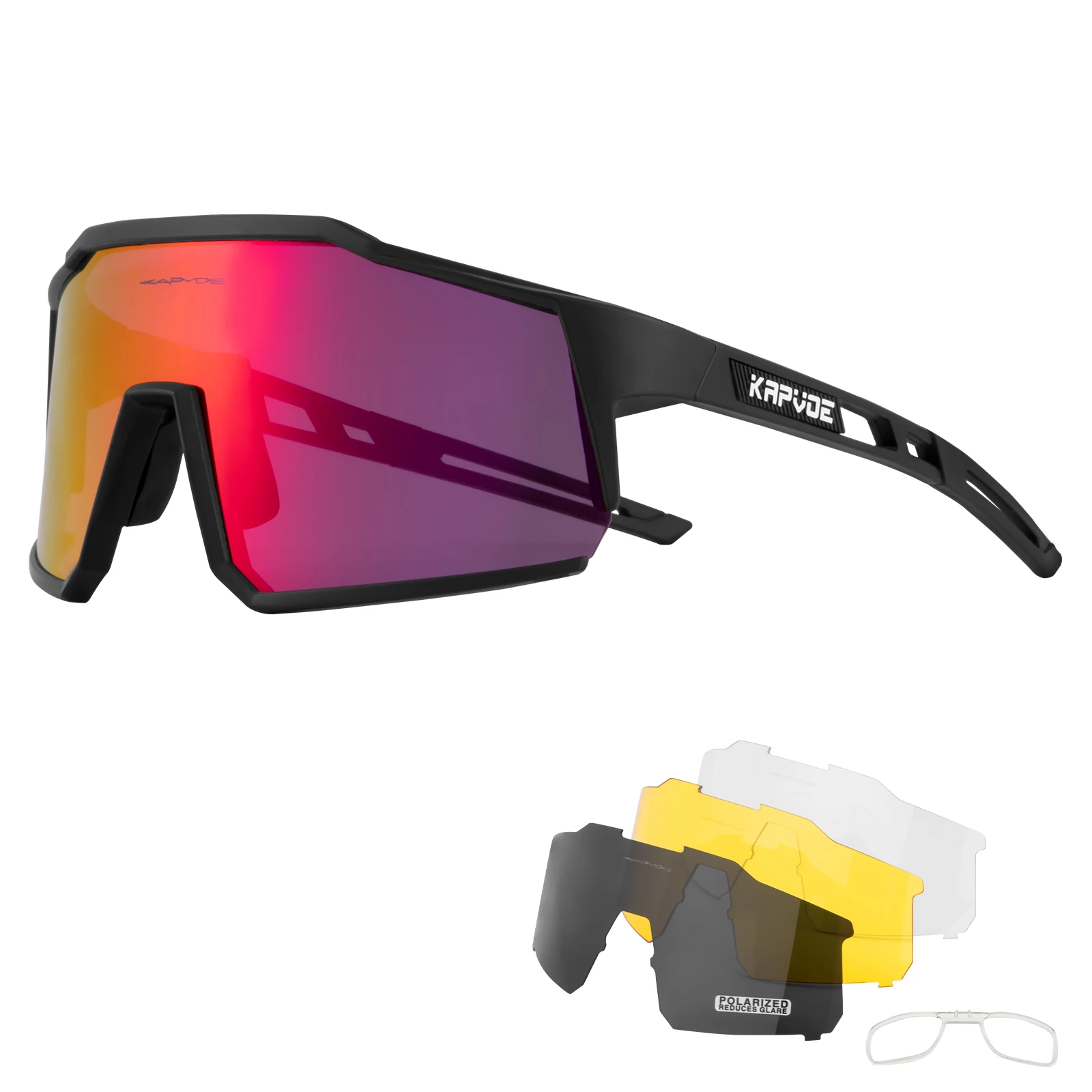 Er Radfahrer Polarisierte Fahrradbrille Rennrad MTB Outdoor Sport – Image 3