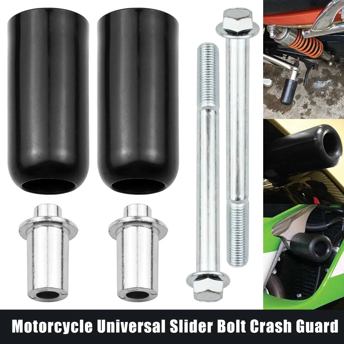 Universelle Motorrad-Rahmenschutzpads, Sturzschutz – Image 3