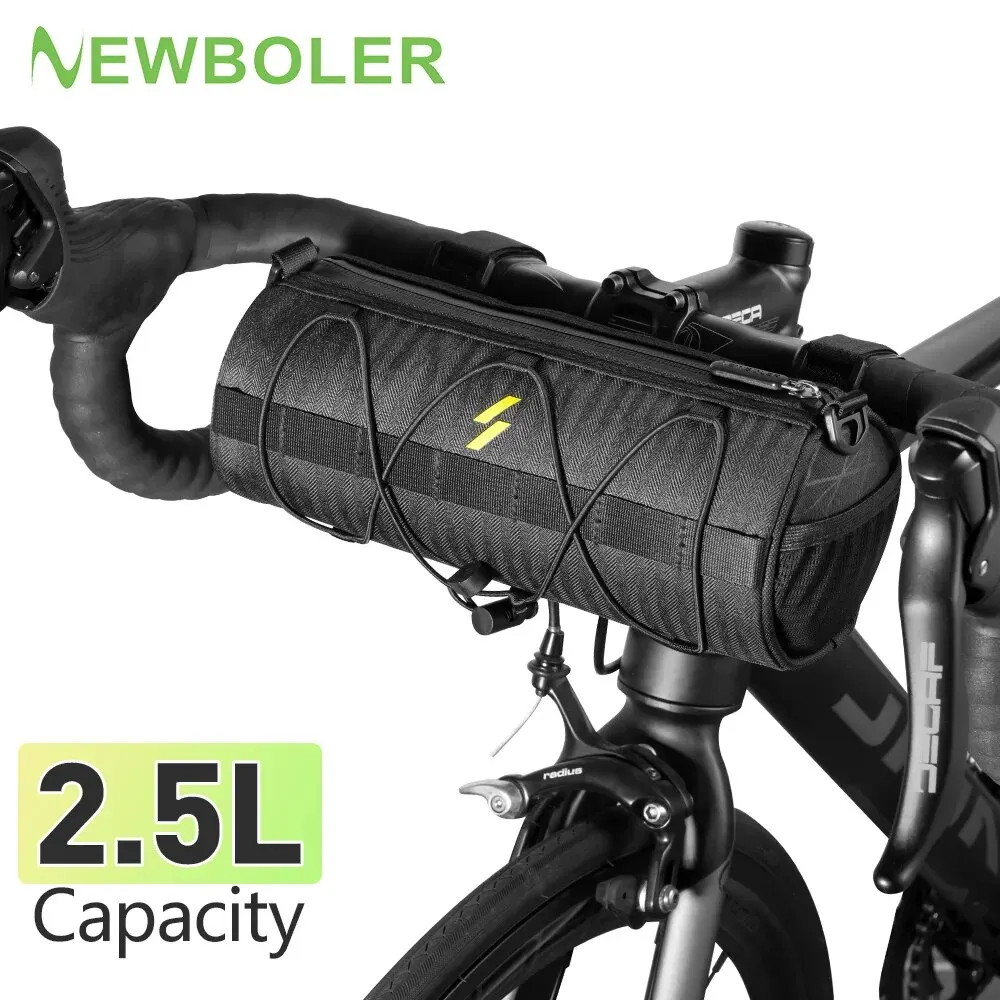 NEWBOLER Neue Lenkertasche Fahrradtaschen Rahmen Packtasche Multifunktions Tragbare Umhängetasche