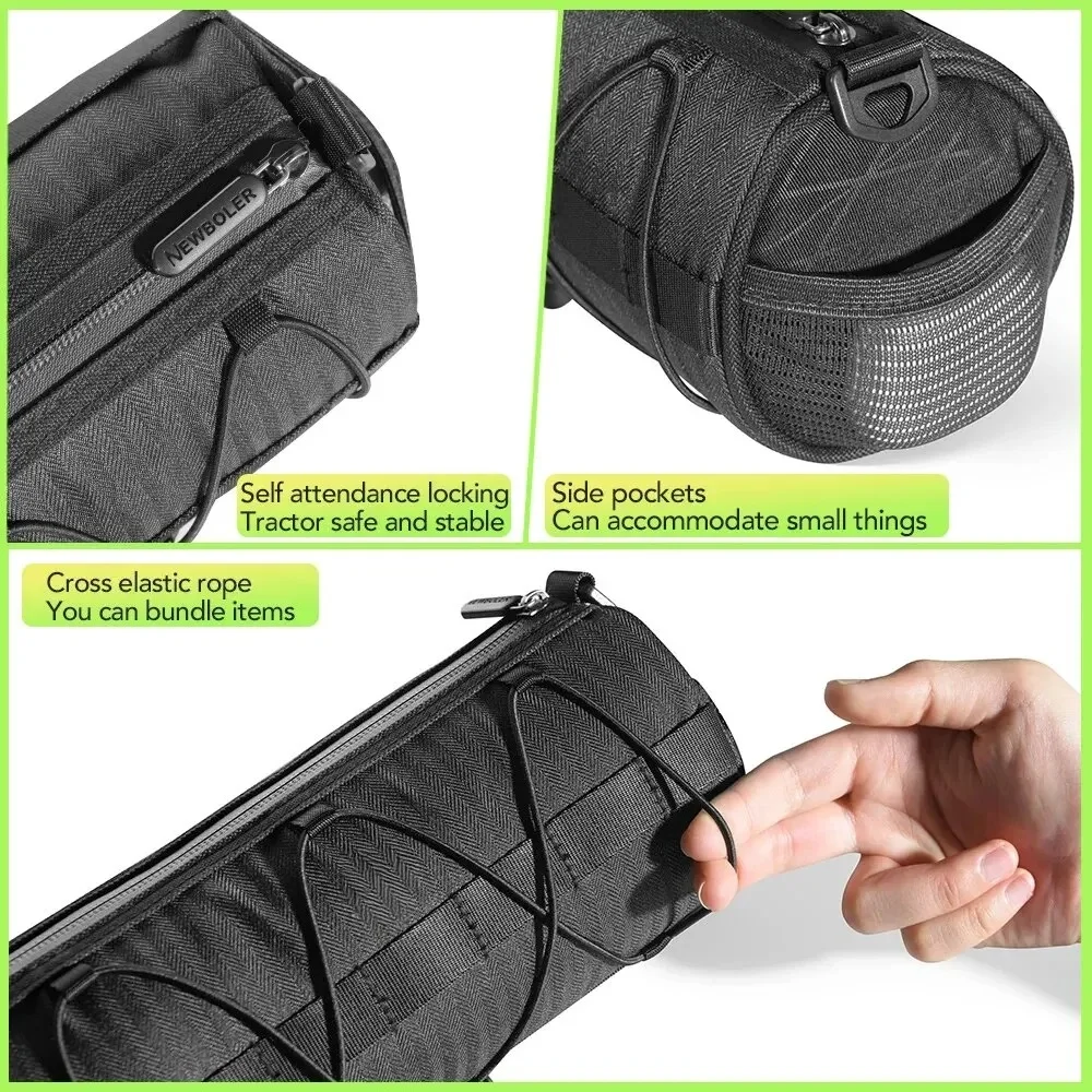 Multifunktionale Fahrrad-Lenkertasche, Tragbare Rahmen-Schultertasche – Bild 4