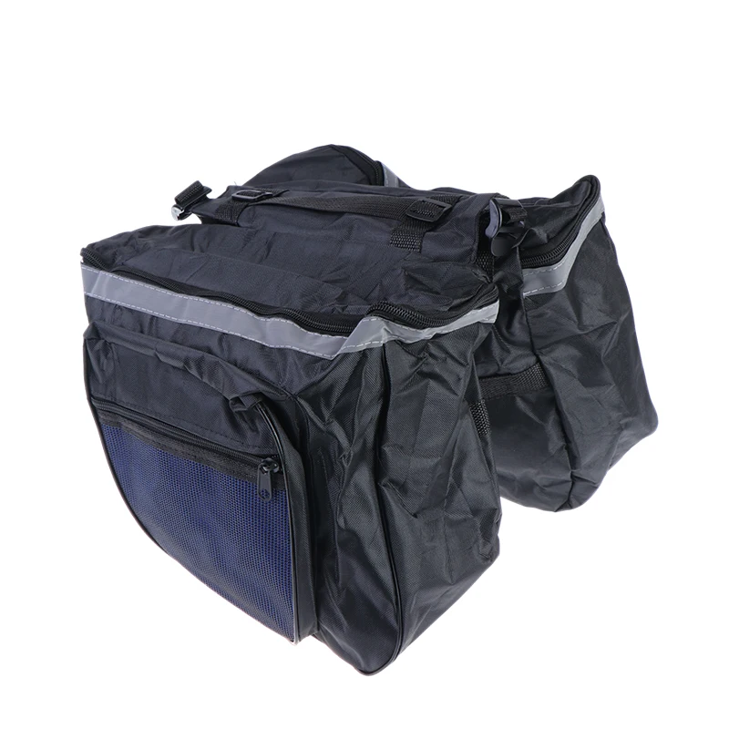 Fahrrad-Gepäckträgertasche, Große Wasserdichte Doppelseitige – Immagine 3