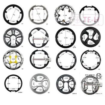 36/40/42/44/46/48/52t Fahrrad Kettenrad Kurbel garnituren Kettenblatt schutz