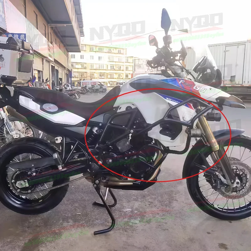 Motorrad-Sturzbügel, Motorschutz, Seitentankschutz, modifiziertes – Image 4
