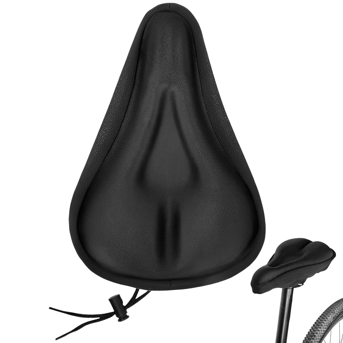Fahrrad Sattel 3D Fahrrad Sitz Sattel Abdeckung Gepolsterte Gel Weiche Pad Mountainbike Radfahren Pad