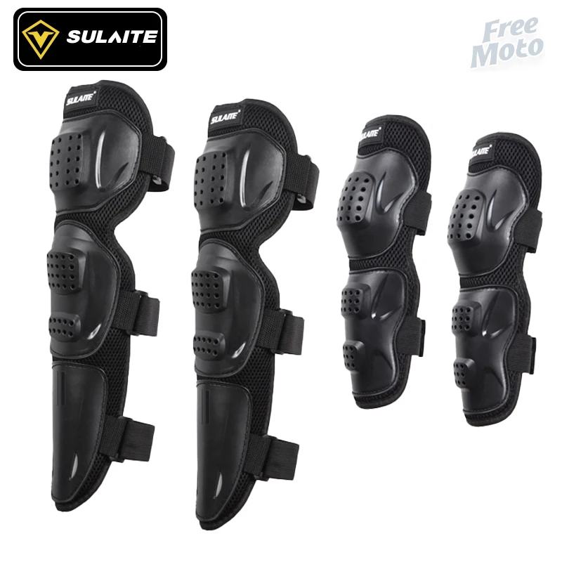 SULAITE Motorrad Knie Pads und Ellenbogen Pads Reiten Schutz Gears Outdoor Sport Motocross Ausrüstung Moto