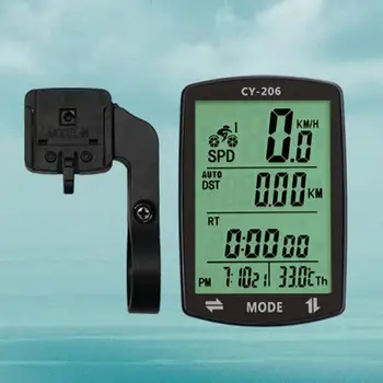 GPS-Fahrrad-Tachometer Fahrradcomputer GPS-Tachometer Wasserdicht 2,4 Zoll Fahrrad-Kilometerzähler
