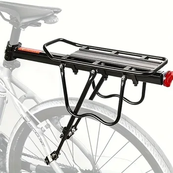 Hinterer Fahrradträger aus Aluminiumlegierung, verstellbarer Gepäckträger für 26-29 Zoll Mountain Road Bike