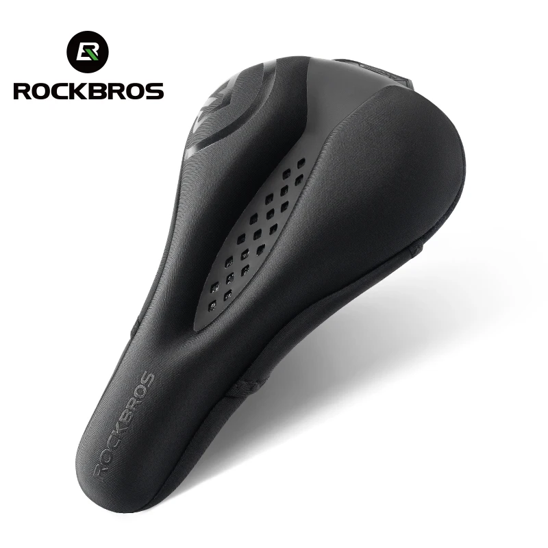 ROCKBROS Fahrradsattelbezug, flüssiges Silikongel, atmungsaktiver Sitz, weich, verdickt, MTB, stoßfestes