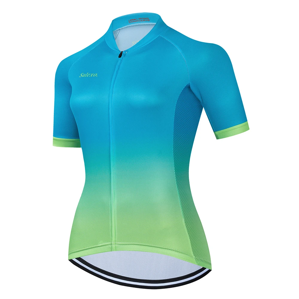 Frauen Sommer Neue Kurzarm Radfahren Jersey Racing Fahrrad Kleidung Anzug Atmungsaktiv Mountainbike Kleidung