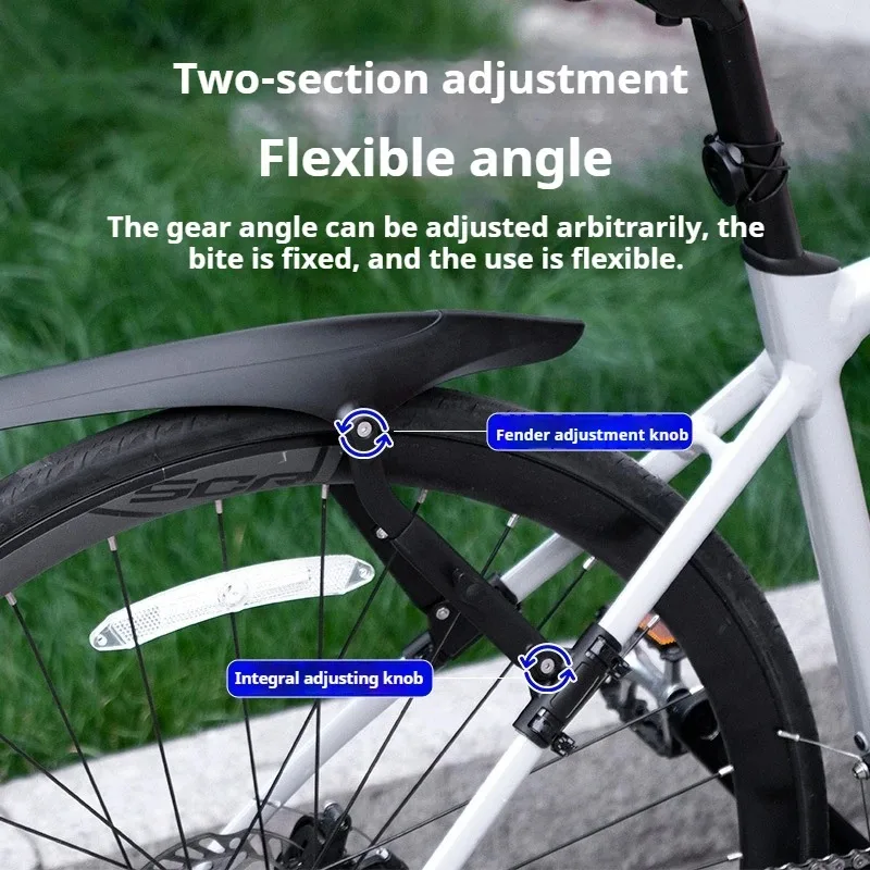 ESLNF Fahrrad-Kotflügel, verstellbarer Fahrrad-Spritzschutz – Image 4