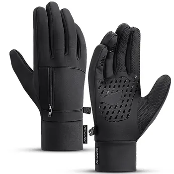 Winter Outdoor-Fahrrad handschuhe für Männer und Frauen Touchscreen wind dichte warme Sport spritzwasser