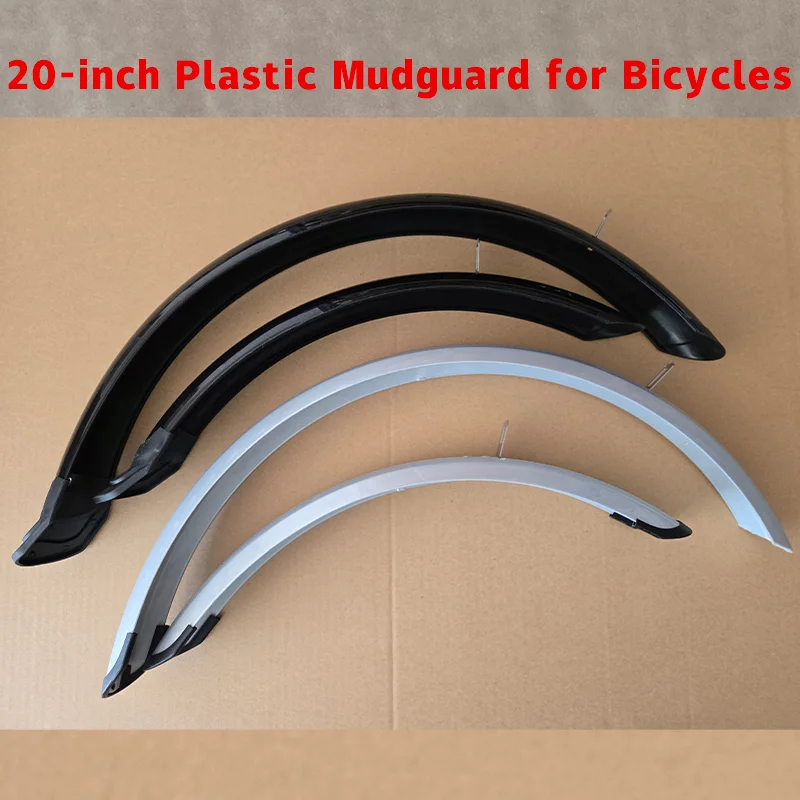 20x1,75/1,95 Zoll Klappbarer Fahrrad-Schutzblech-Set - Vorder – Image 4