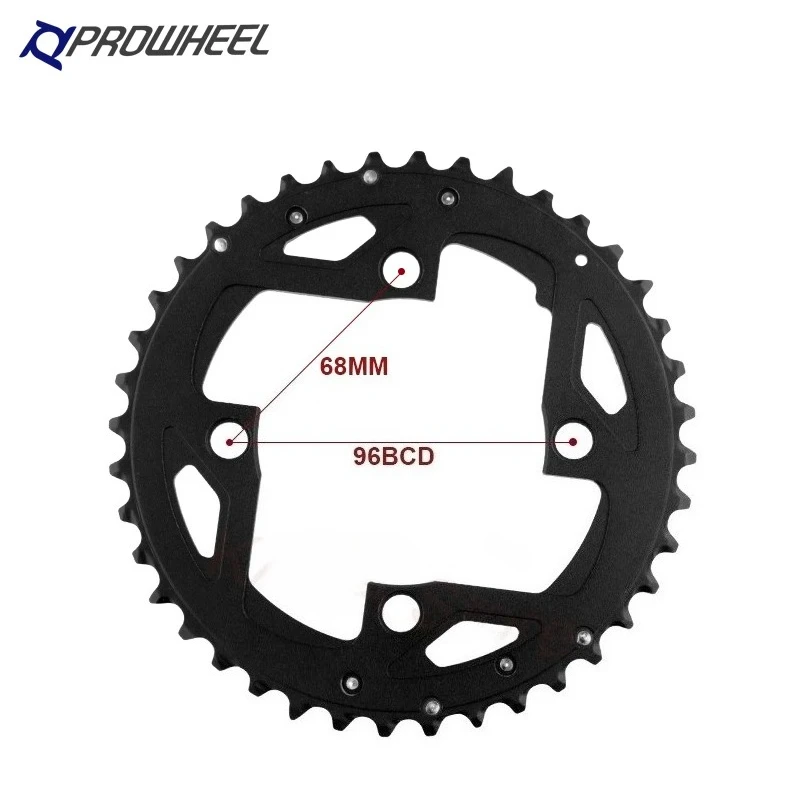 PROWHEEL MTB Fahrradkettenblatt 64/96/104BCD Kettenrad Stahl/Legierung – Image 5
