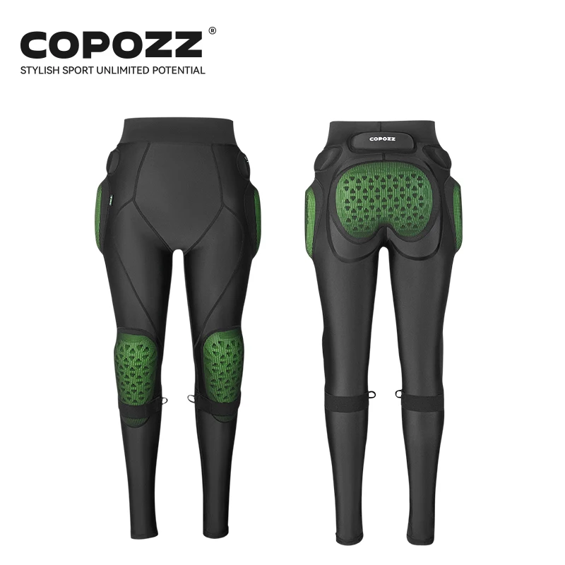 COPOZZ ESA Anti-Kollisions-Rückenbrust-Schlagschutz, Motorrad-Innenjacke, Kleidung, Ganzkörper-Ski-Rüstung