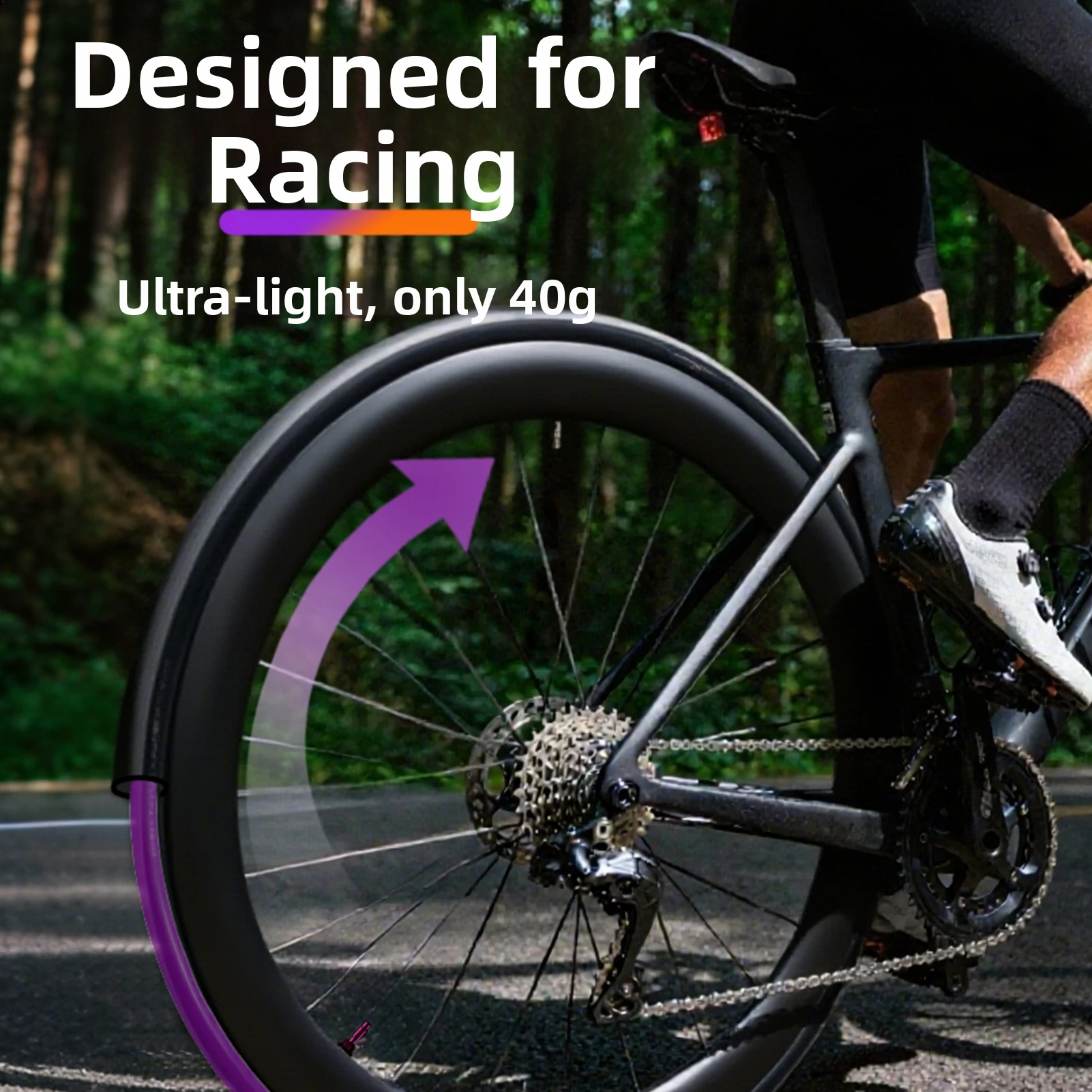OFFBONDAGE Fahrrad TPU-Schlauch 700c Gravel-Rennrad-Schlauch – Image 5