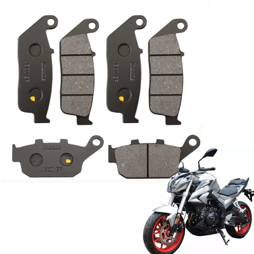 Motorrad-Bremsbeläge vorne links rechts und hinten – Bild 6