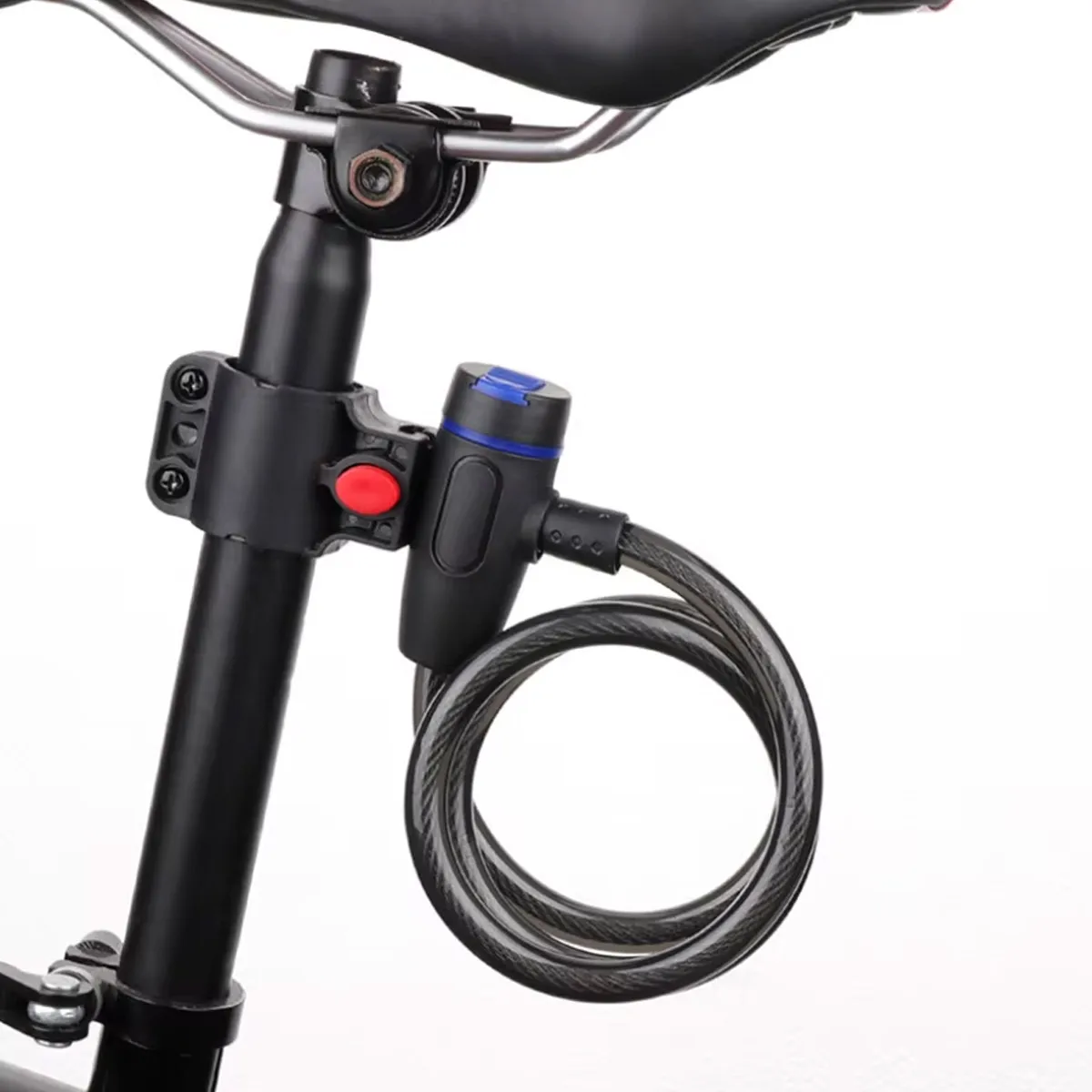 Fahrrad-Kabelschloss mit Schlüsseln, hohe Sicherheit, Diebstahlschutz – Bild 6