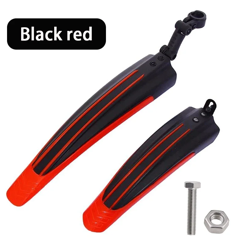 Fahrrad kotflügel Splash Fender Guard Set Mountainbike hinten vorne Kotflügel Radfahren Reiten (2 Stück)