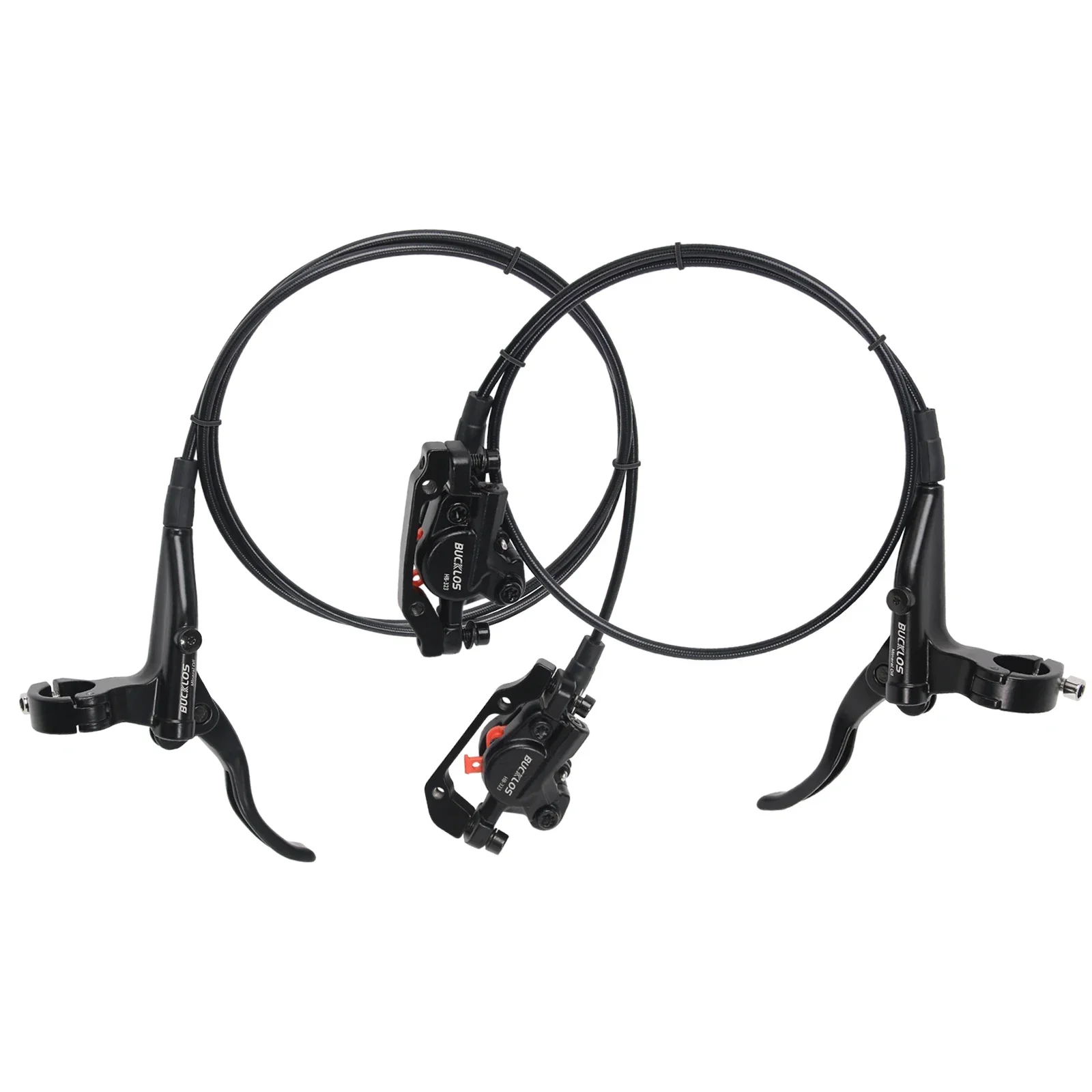 Bucklos fahrrad hydraulische bremsen setzen öldruck 160mm fahrrads ch eiben brems satz straße mtb fahrrad