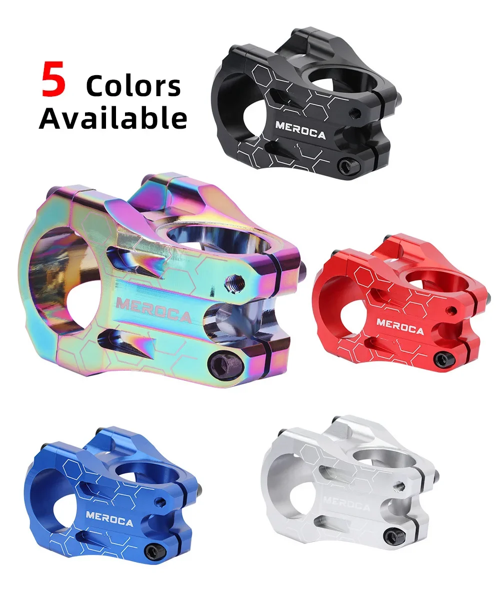 MEROCA MTB-Vorbau 31,8x35mm Hochfester Kurzer Lenkervorbau aus – Image 5