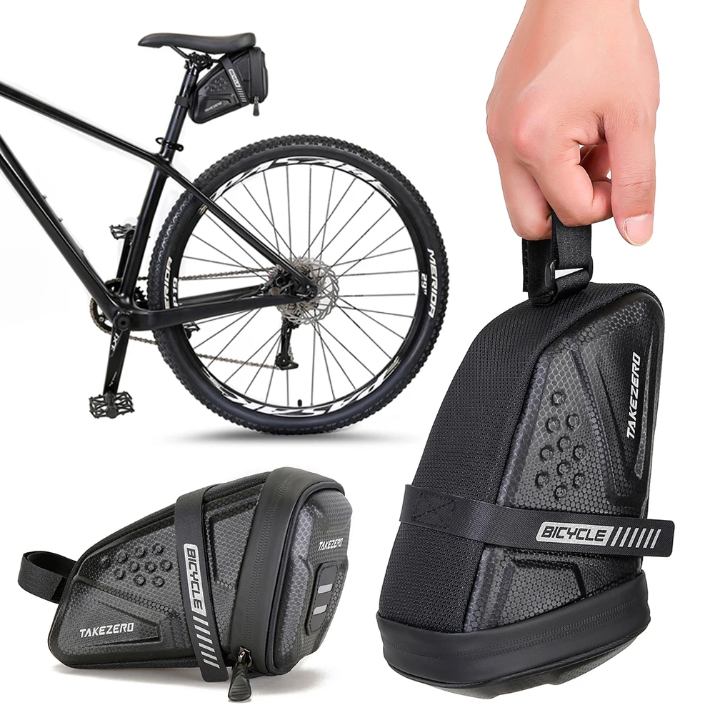 1l Fahrrads attel tasche MTB Fahrrad korb große Kapazität Motorrad – Bild 2