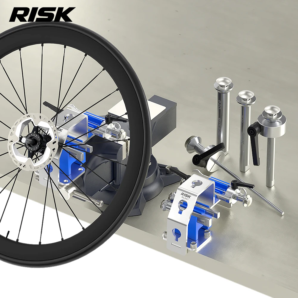 RISK Fahrradfelgen-Radsatz-Reparaturwerkzeug, Werkbank für Rennradnaben