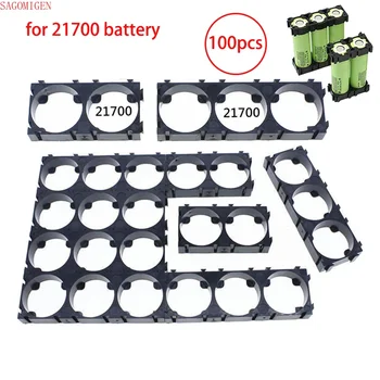 100 stücke e-bike Roller Batterie 21700 Lithium-Batterie Halterung 12 V/24 V/36V48V/60V72V Batterie
