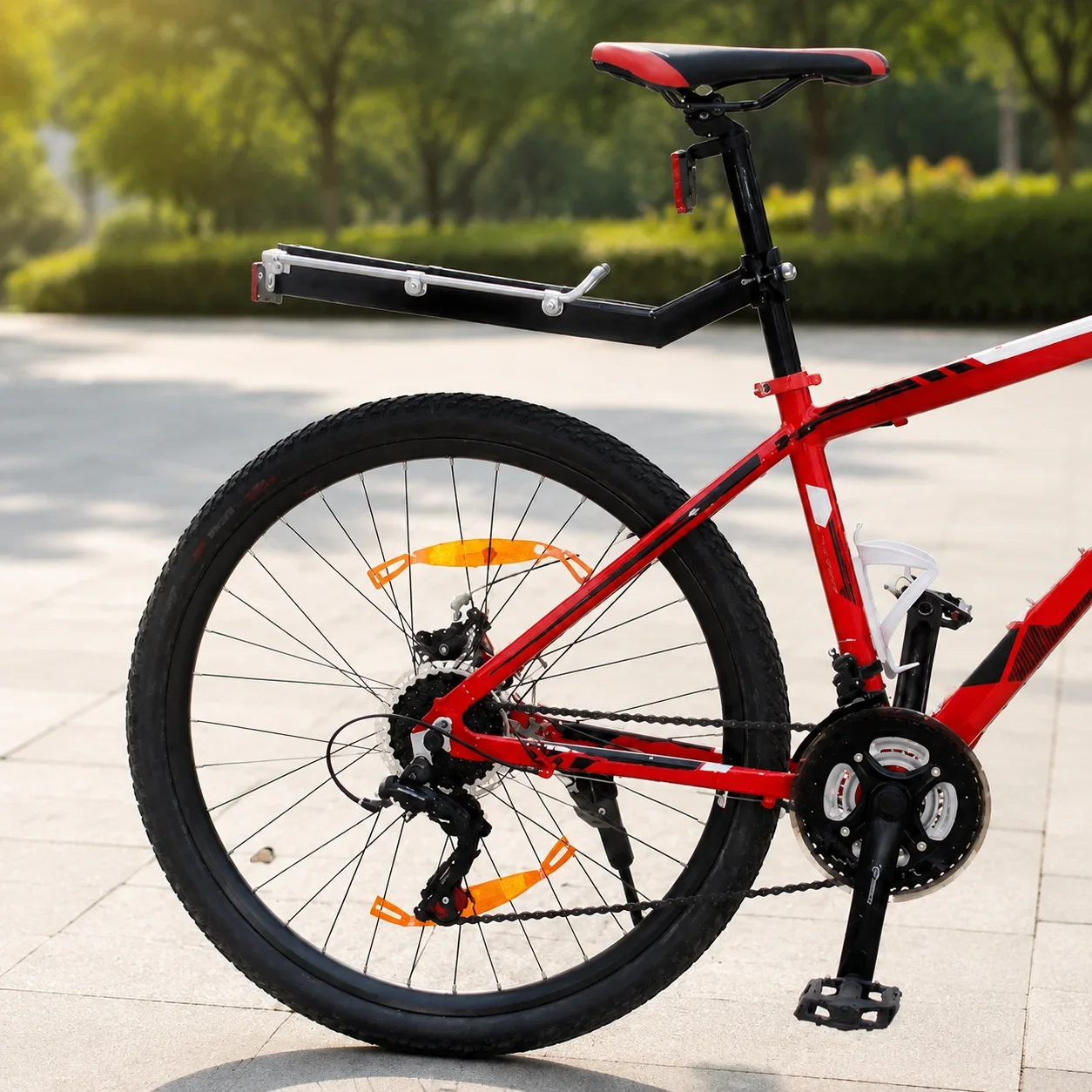 1 Paar Fahrrad-Speichenreflektoren, reflektierende Radstreifen – Image 5
