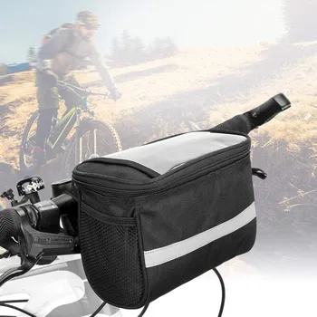 Fahrrad Vorne Lenker Tasche Große-kapazität Outdoor Radfahren Fahrrad Telefon Halterung Taschen Fahrrad Korb