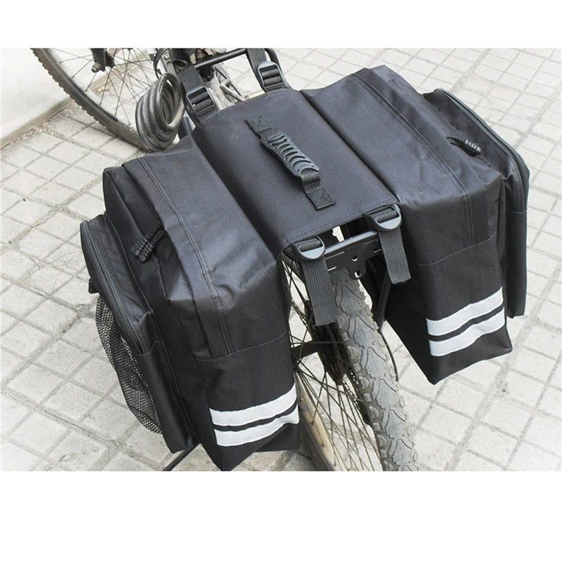 MTB Fahrradträgertasche Gepäckträgertasche Fahrrad-Kofferraumtasche – Immagine 3