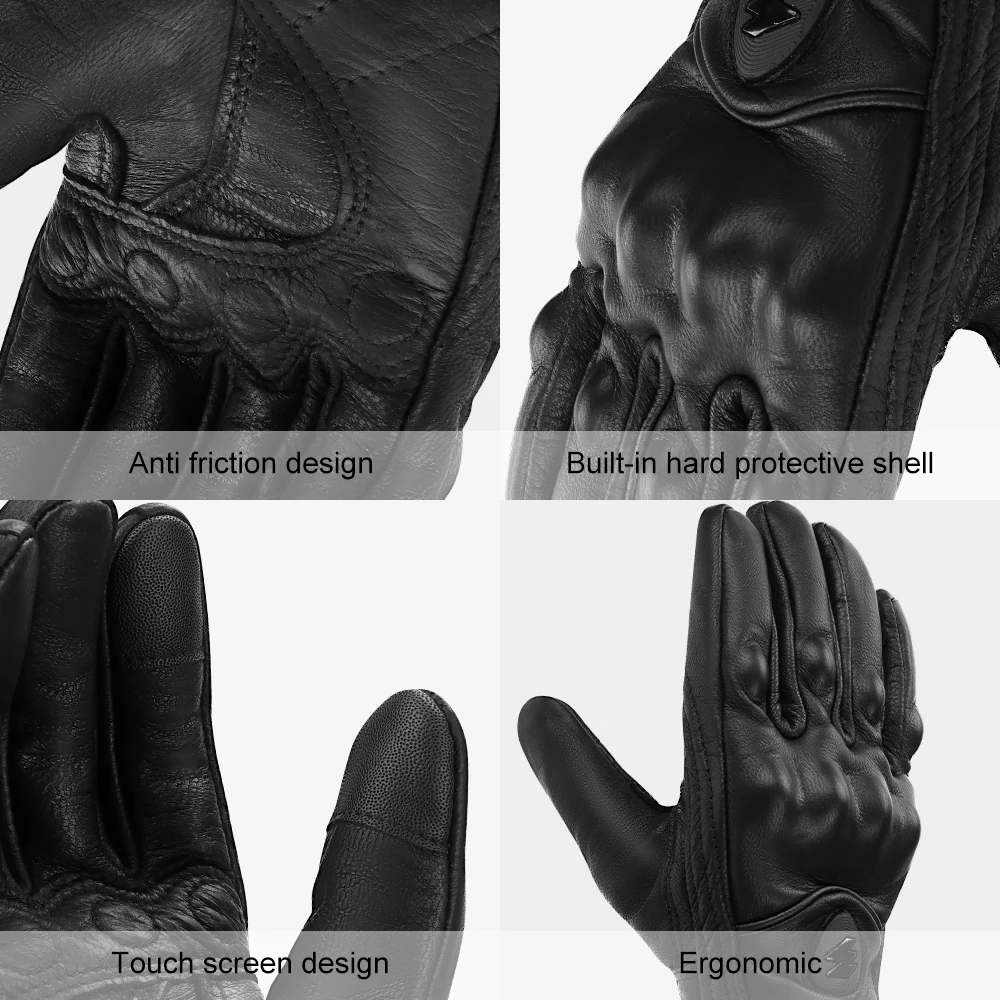 neue Motorradhandschuhe für Herren und Damen, Touchscreen – Bild 6