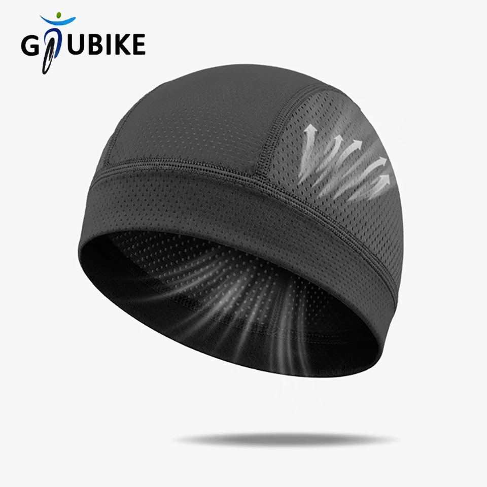 Motorrad-Fahrradhelm-Innenkappe, schnell trocknende, atmungsaktive Netzkappe, Rennkappe unter dem Helm