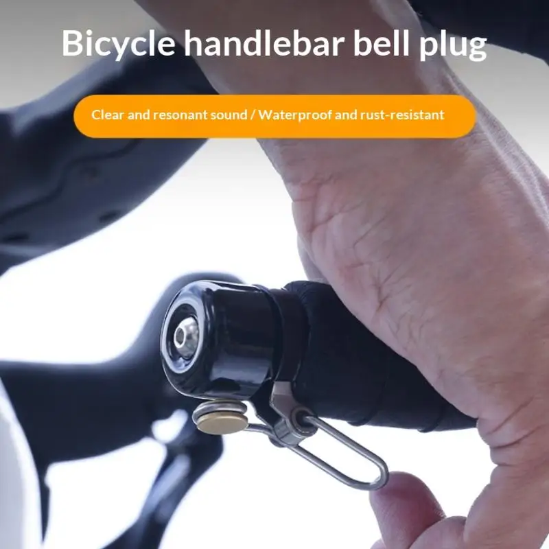 Fahrradklingel, gebogener Lenker-Steckklingel, wasserdicht, 80 dB – Image 3