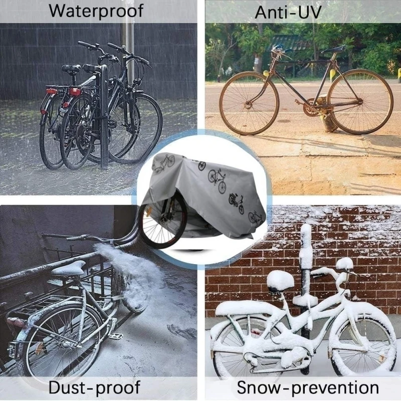 Fahrrad-Regenschutzabdeckung, wasserdicht, für den Außenbereich – Image 5