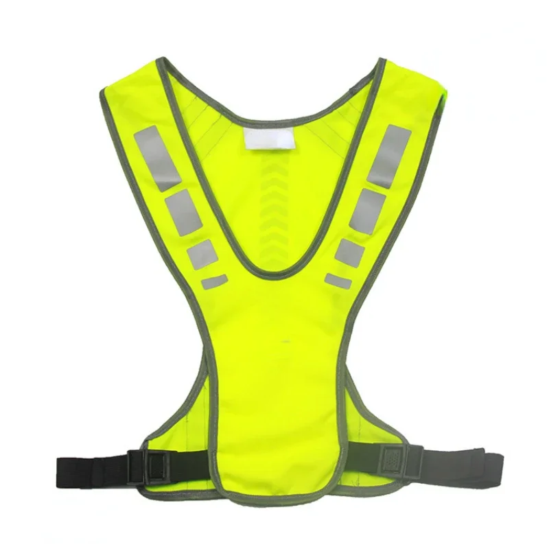 Reflektierende Fahrradweste, Hochsichtbare Sicherheitsjacke für Nachtfahrten, Laufen, Joggen, Radfahren