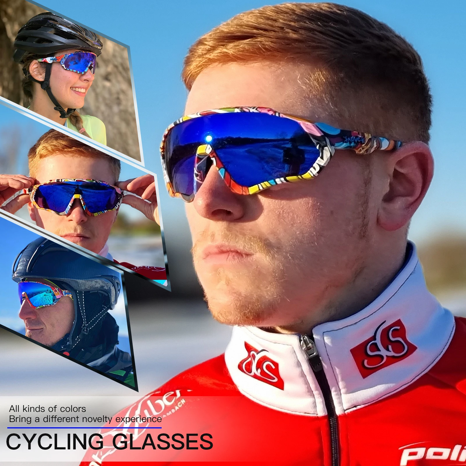 Reiten Radfahren Sonnenbrille Mtb Polarisierte Sport Radfahren Brille – Image 4