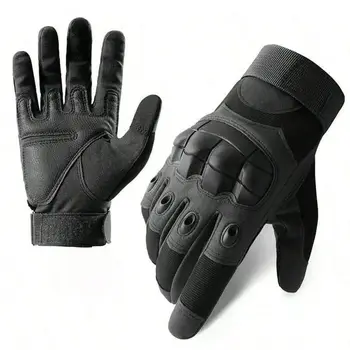 Motorradhandschuhe mit Touchscreen-Funktion, Atmungsaktive Sommer-Motorradhandschuhe, Vollfingerhandschuhe