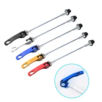 Fahrrad Radnabe Spieße Vorne Hinten QR Quick Release Achse Spieße MTB Rennrad Clip Hebel Clamp Achse Drop